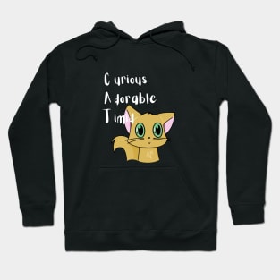 Curious, Adorable, Timid Cat Personality Hoodie